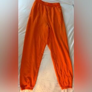 Playboy Orange Sweatpants